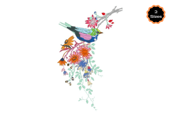 Bird with Flowers Embroidery Review