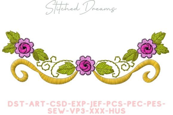 Blend of Flowers Embroidery Design Review