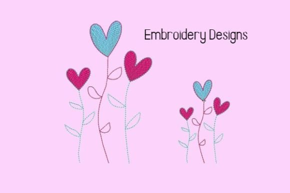 Hearts Are Blooming Embroidery Design Review