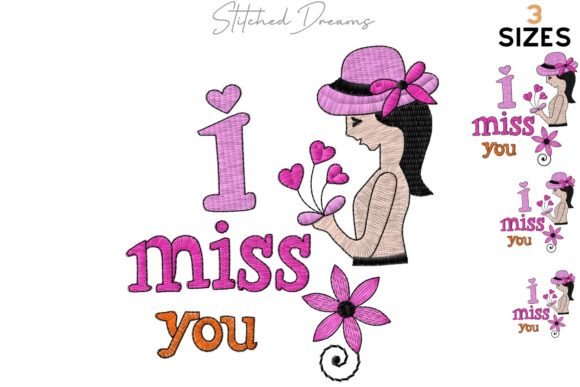 I Miss You Embroidery Review