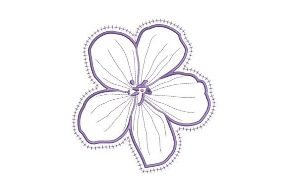 Purple Flower Applique Review