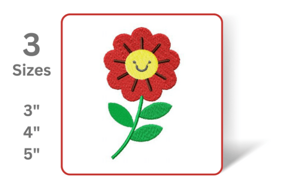 Smiling Flower Embroidery Design Review