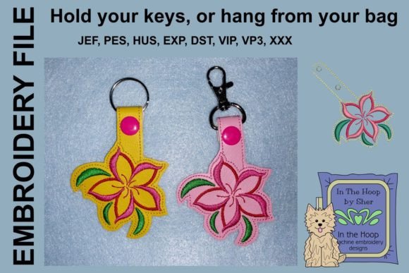 Swirly Flower Key Fob: A Designer’s Review